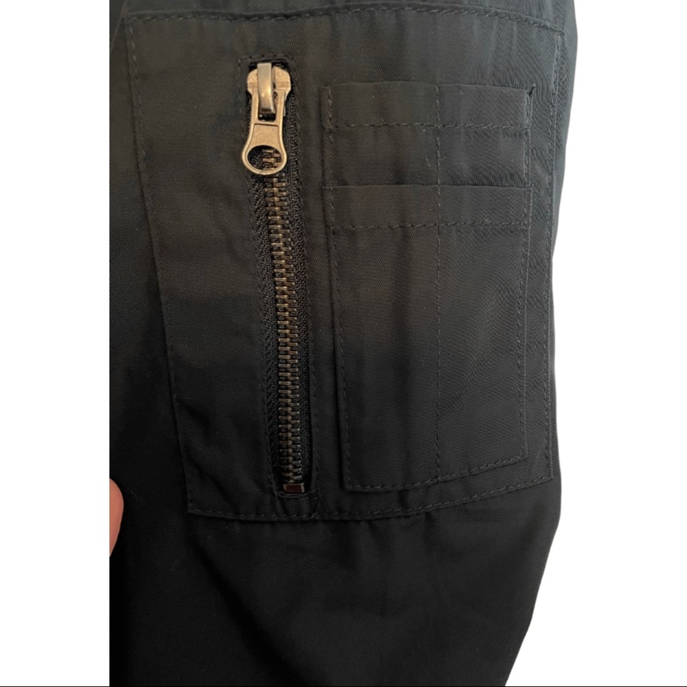 Ninth Hall Men’s Bomber Jacket Black Size Large - Picture 5 of 5